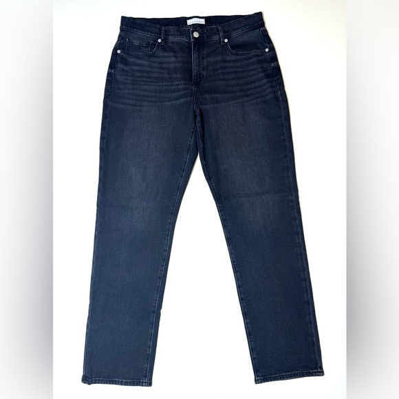 Loft Women’s The Girlfriend Dark Gray Jeans Size- 30/10 - Picture 1 of 10